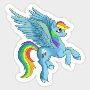 Rainbow Dash Sticker